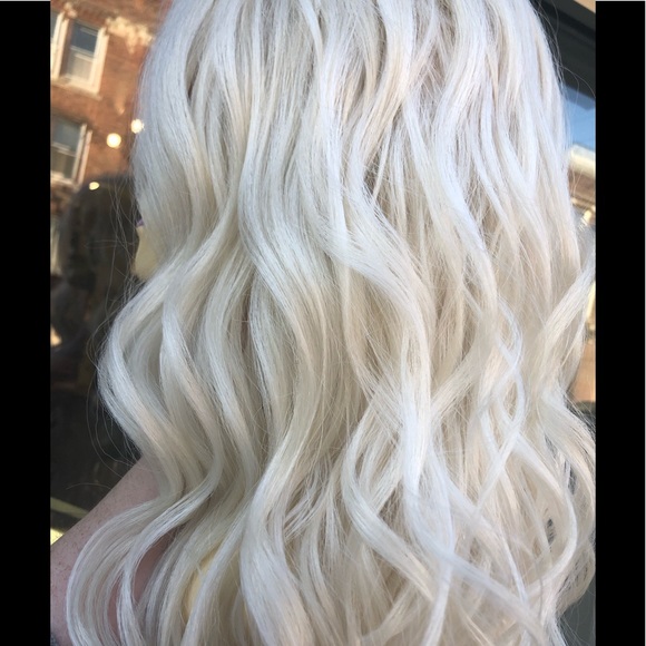 Ice White Wig Long soft Swisslace Lacefront wig - Picture 8 of 8